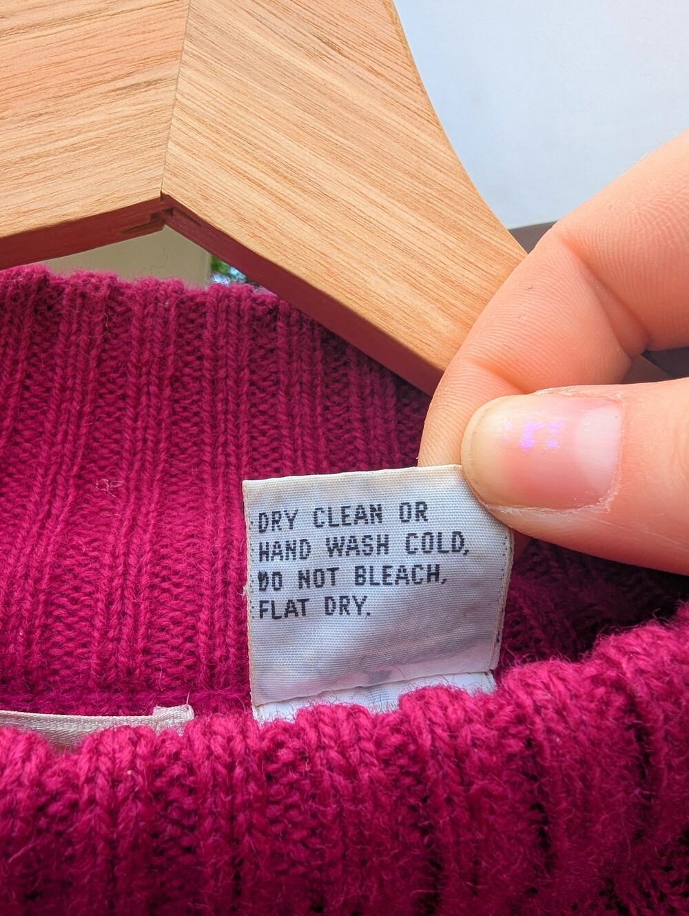 Vintage Nordstrom Shetland Wool Sweater - Picture 4 of 4